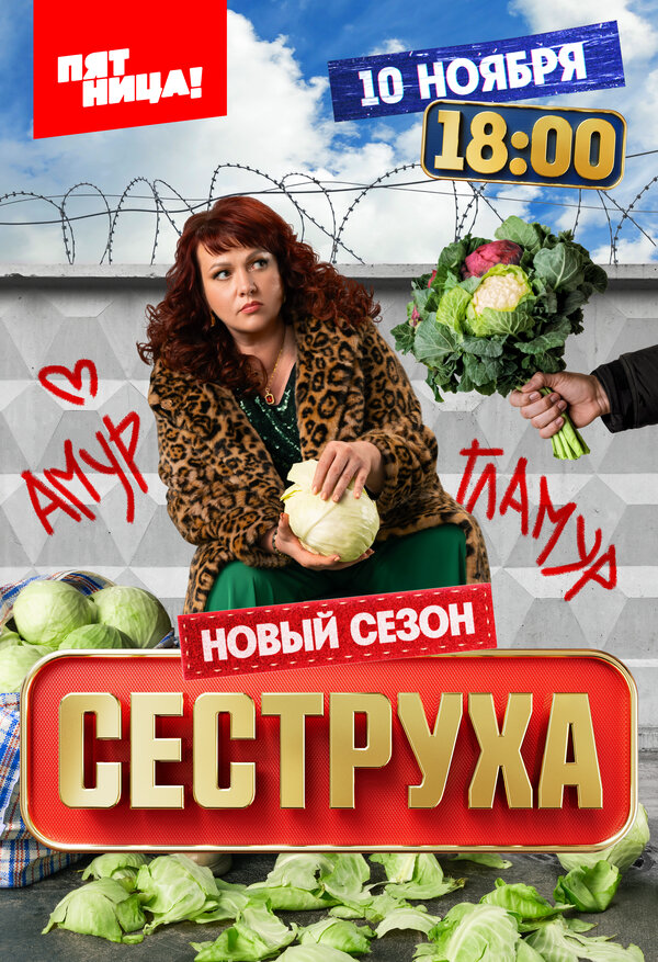 Сеструха - постер сериала